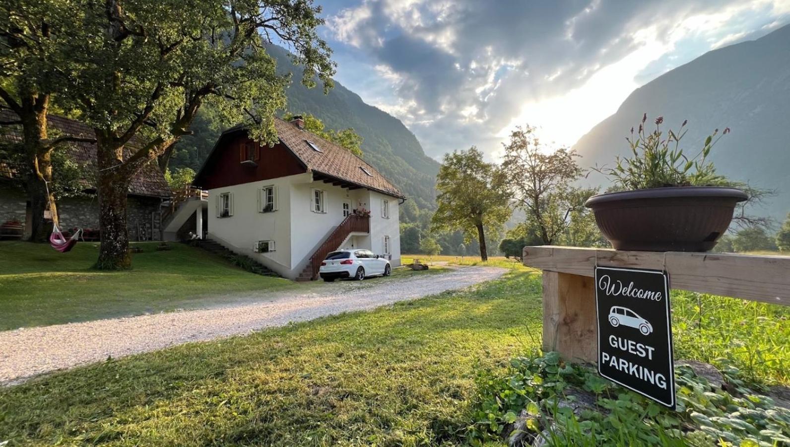 Apartments Mala Korita Soce Soča Zewnętrze zdjęcie